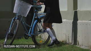 Der junge student will mehr von Ihr Lehrer